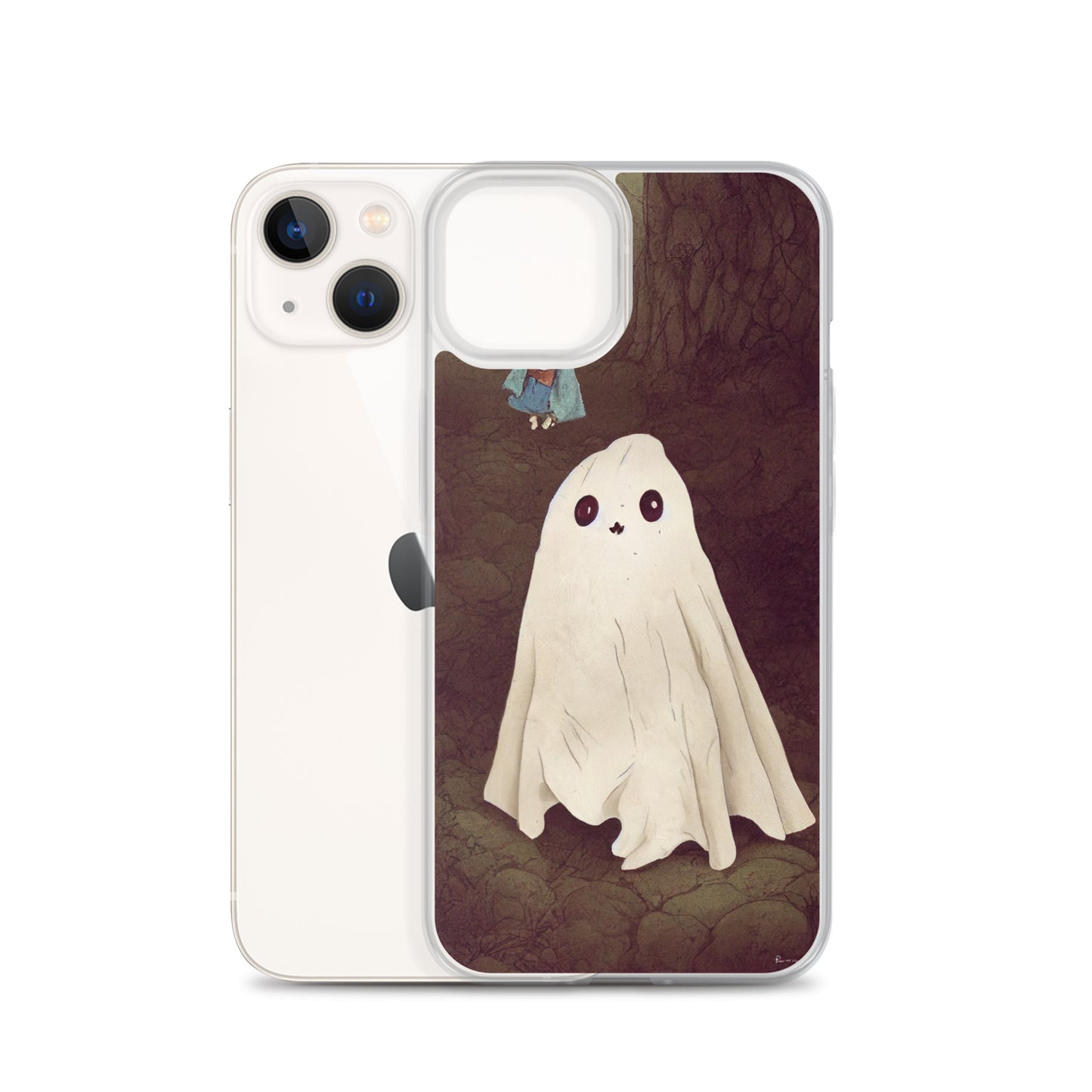 iPhone Case - Cute Ghosts in the Forest