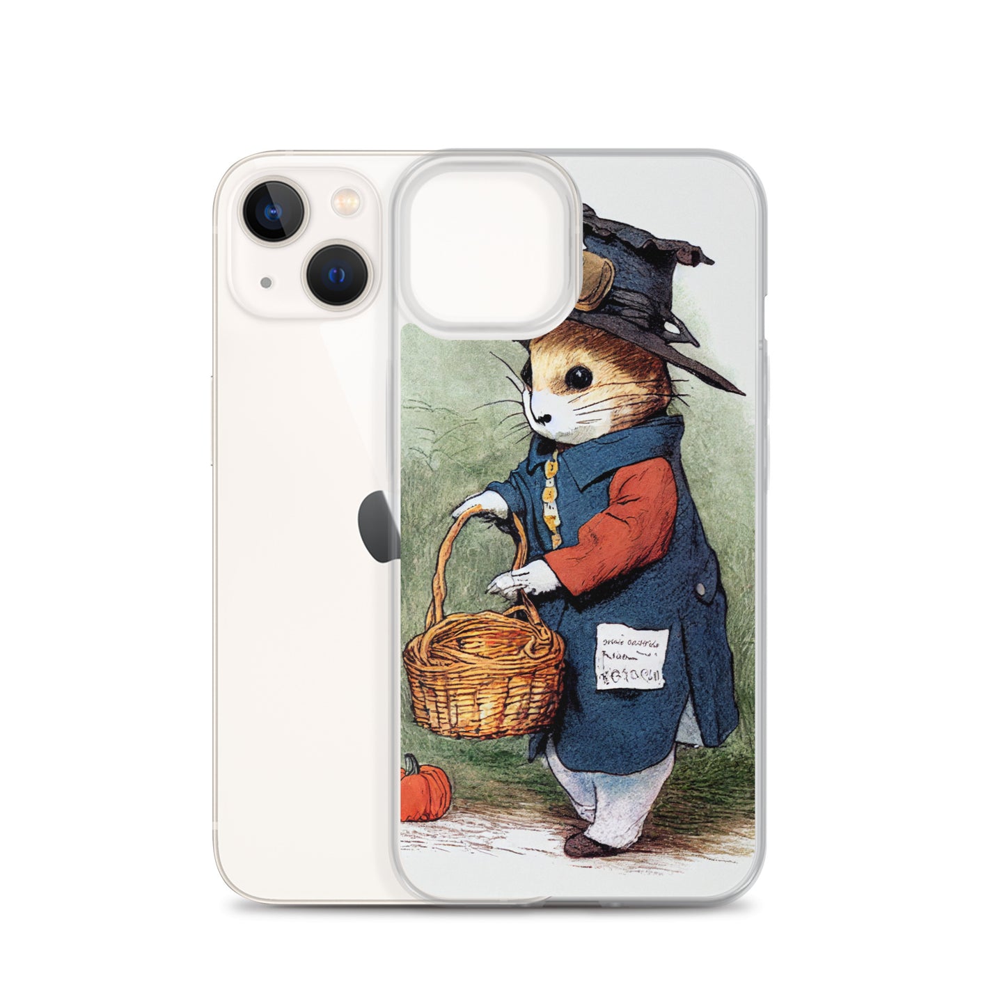 iPhone Case - Vintage Rabbit Halloween Basket