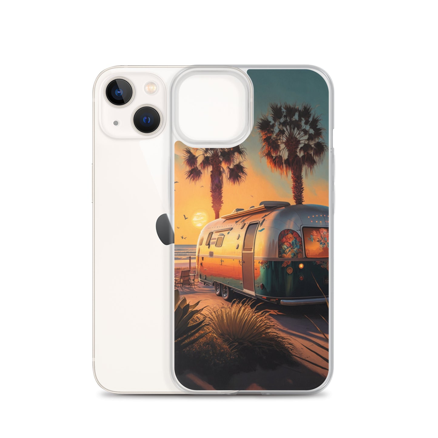 iPhone Case - Sunset Beach Camper