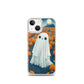 iPhone Case - Halloween Ghost in the Pumpkin Patch
