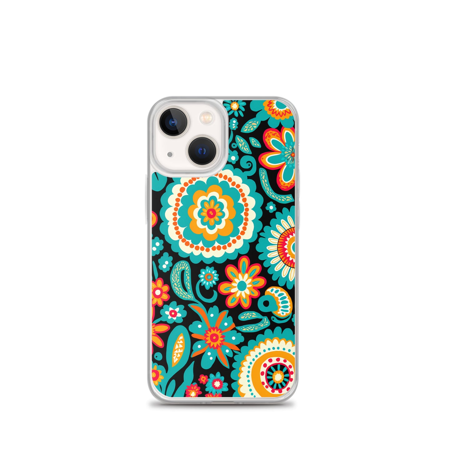 iPhone Case - Turquoise Floral