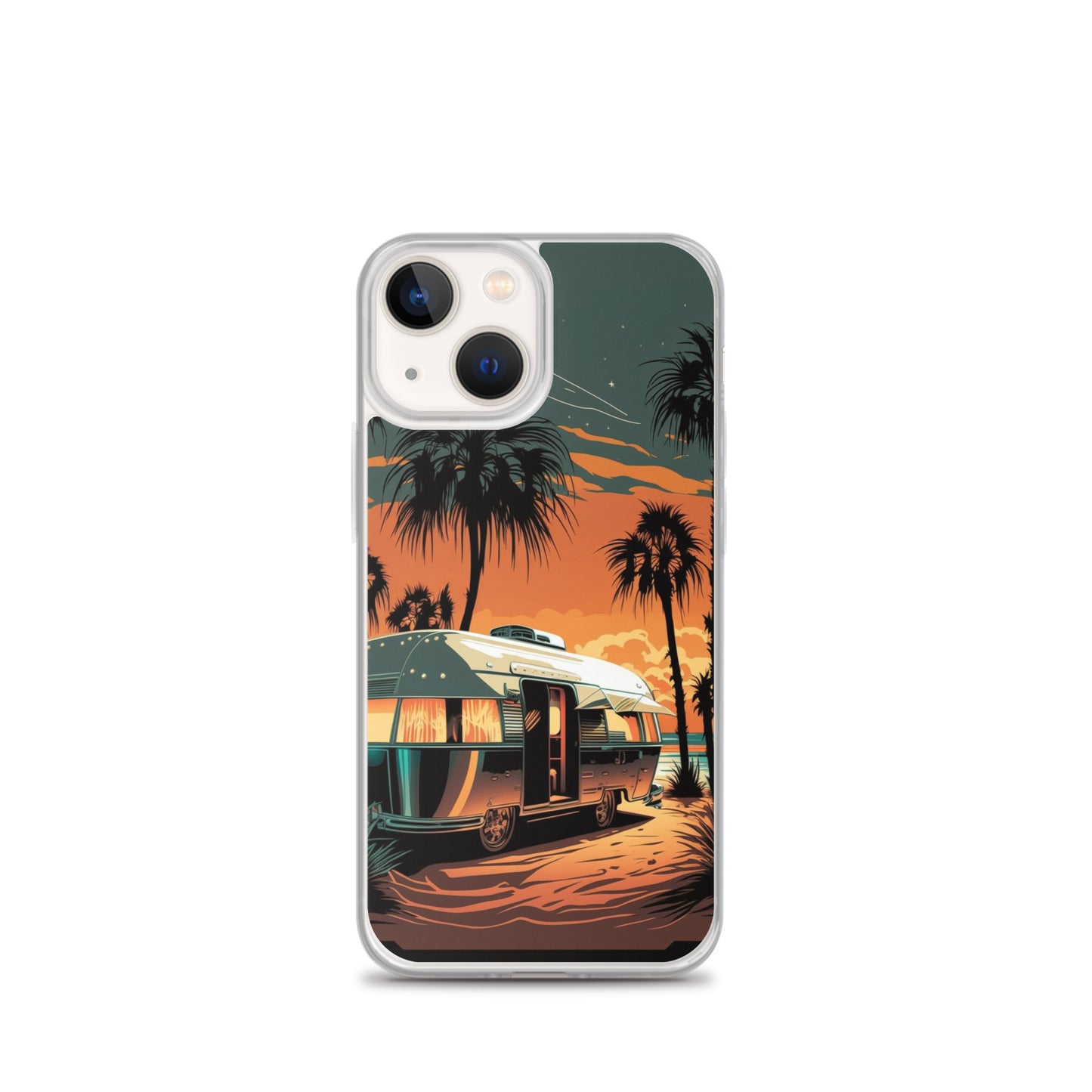 iPhone Case - Silver Beach Camper
