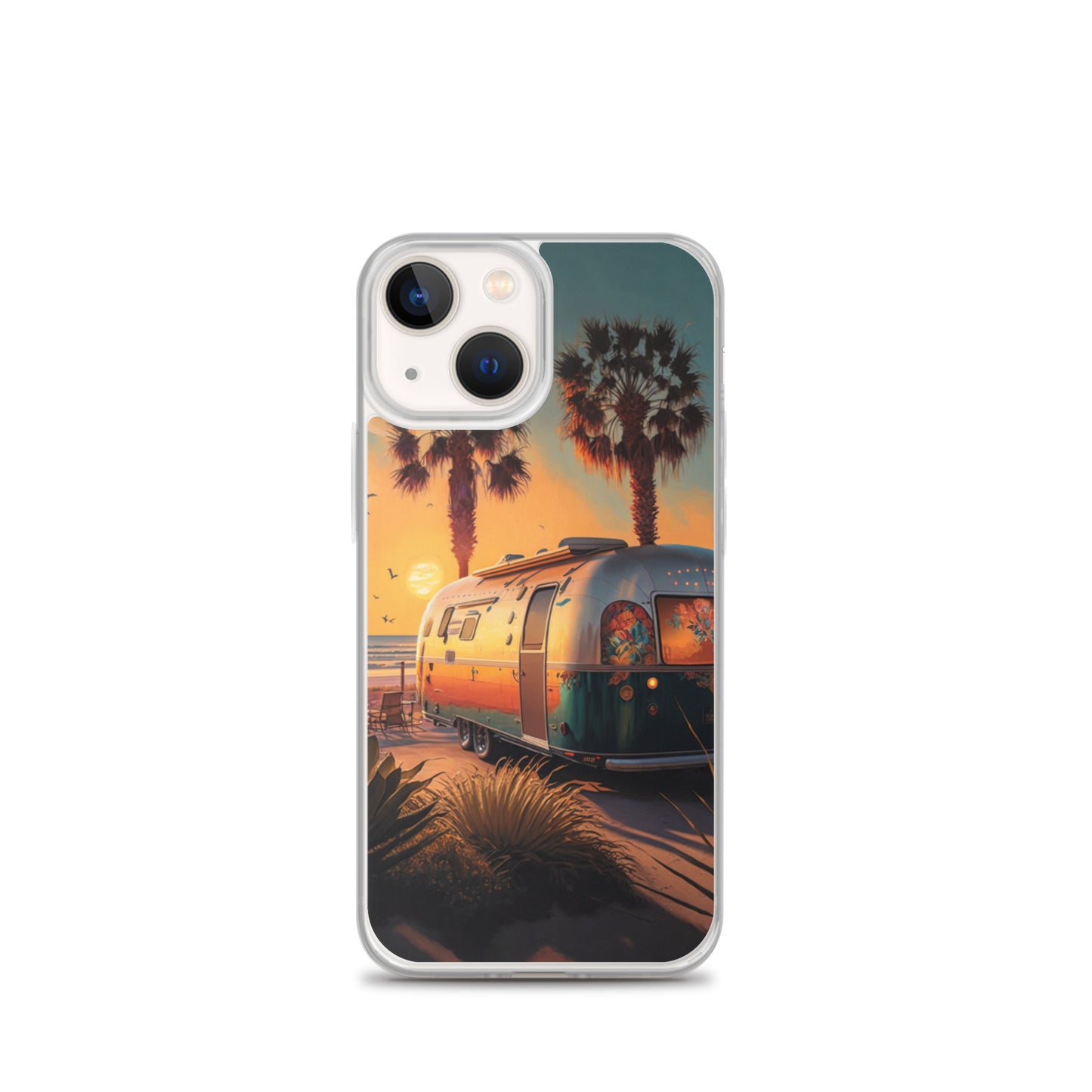 iPhone Case - Sunset Beach Camper