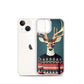 iPhone Case - Deer Wearing Christmas Sweater