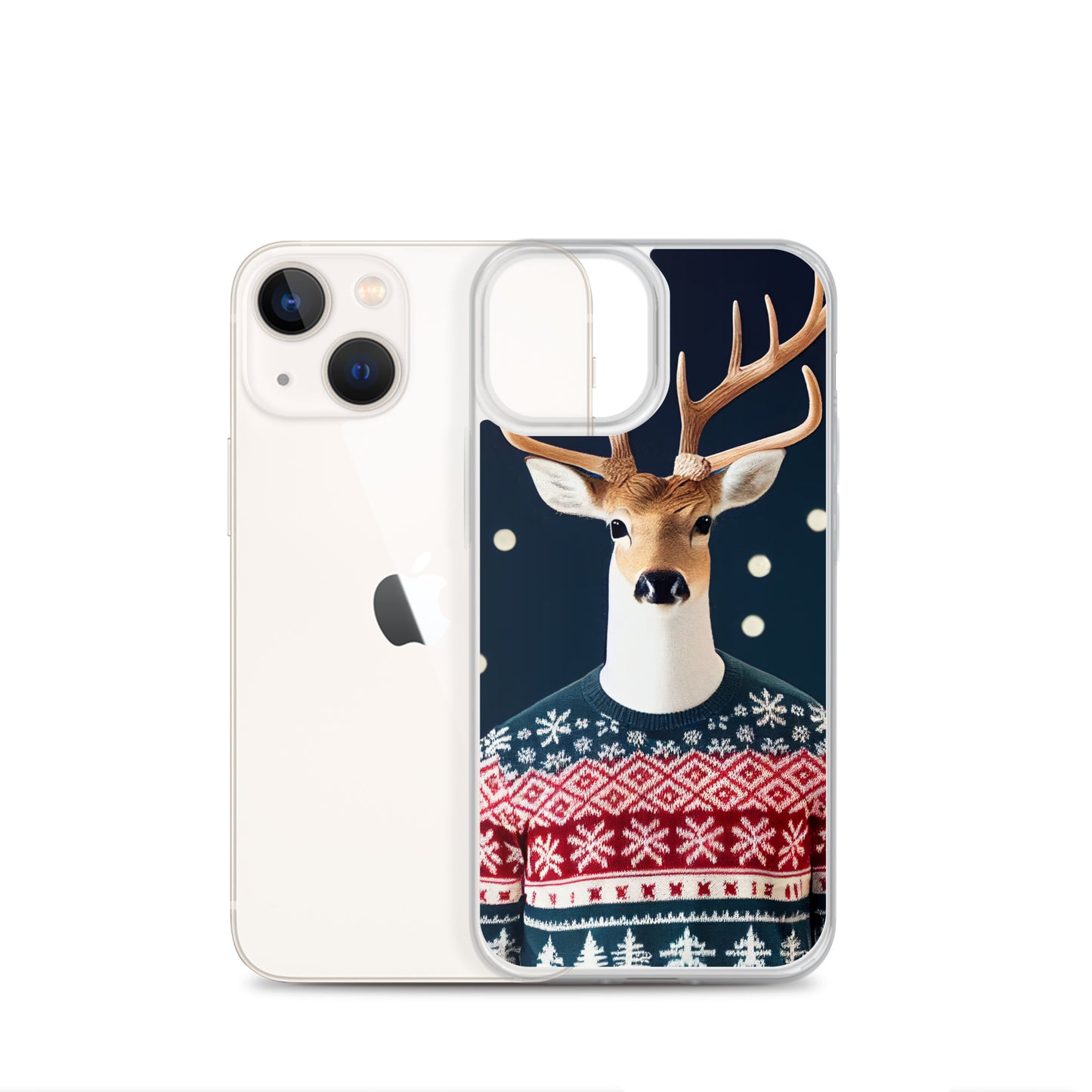 iPhone Case - Christmas Sweater Deer