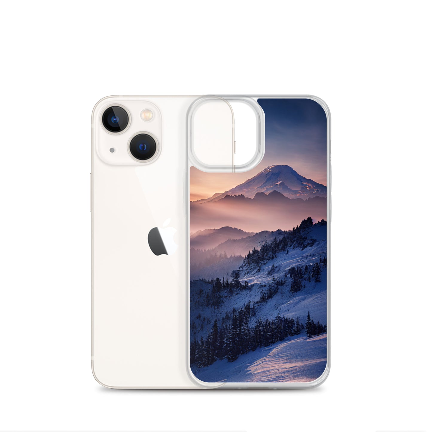 iPhone Case - Misty Rainier Morning