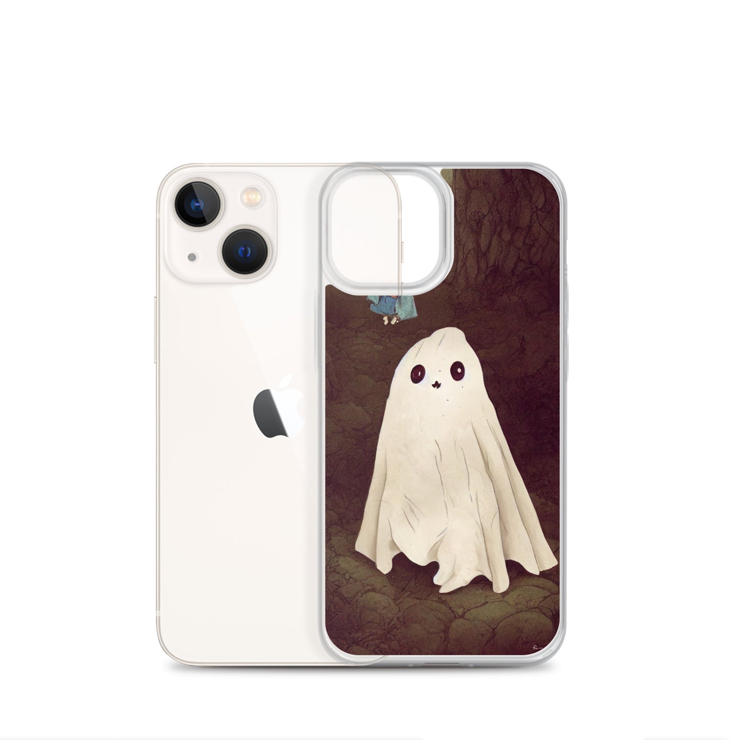 iPhone Case - Cute Ghosts in the Forest