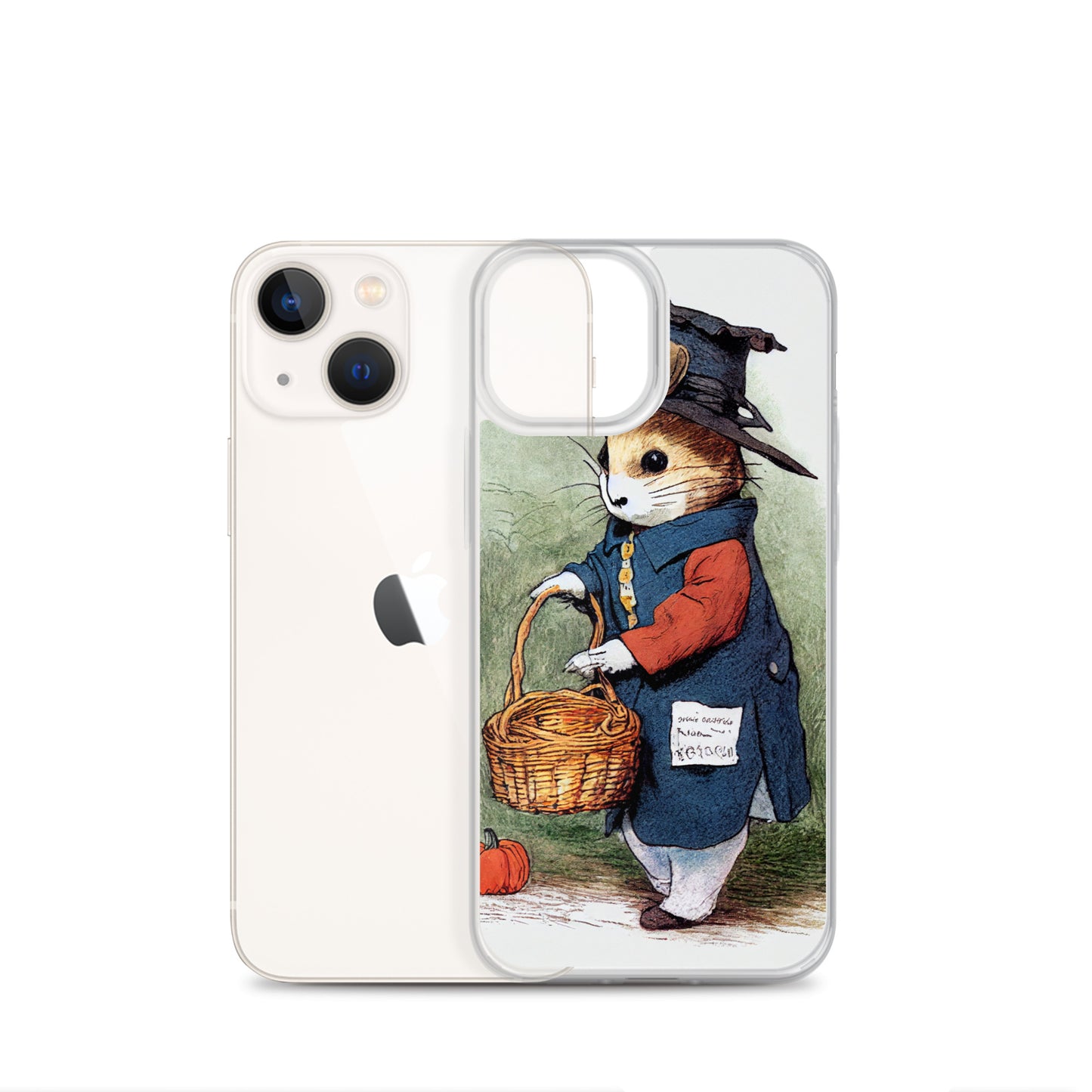 iPhone Case - Vintage Rabbit Halloween Basket