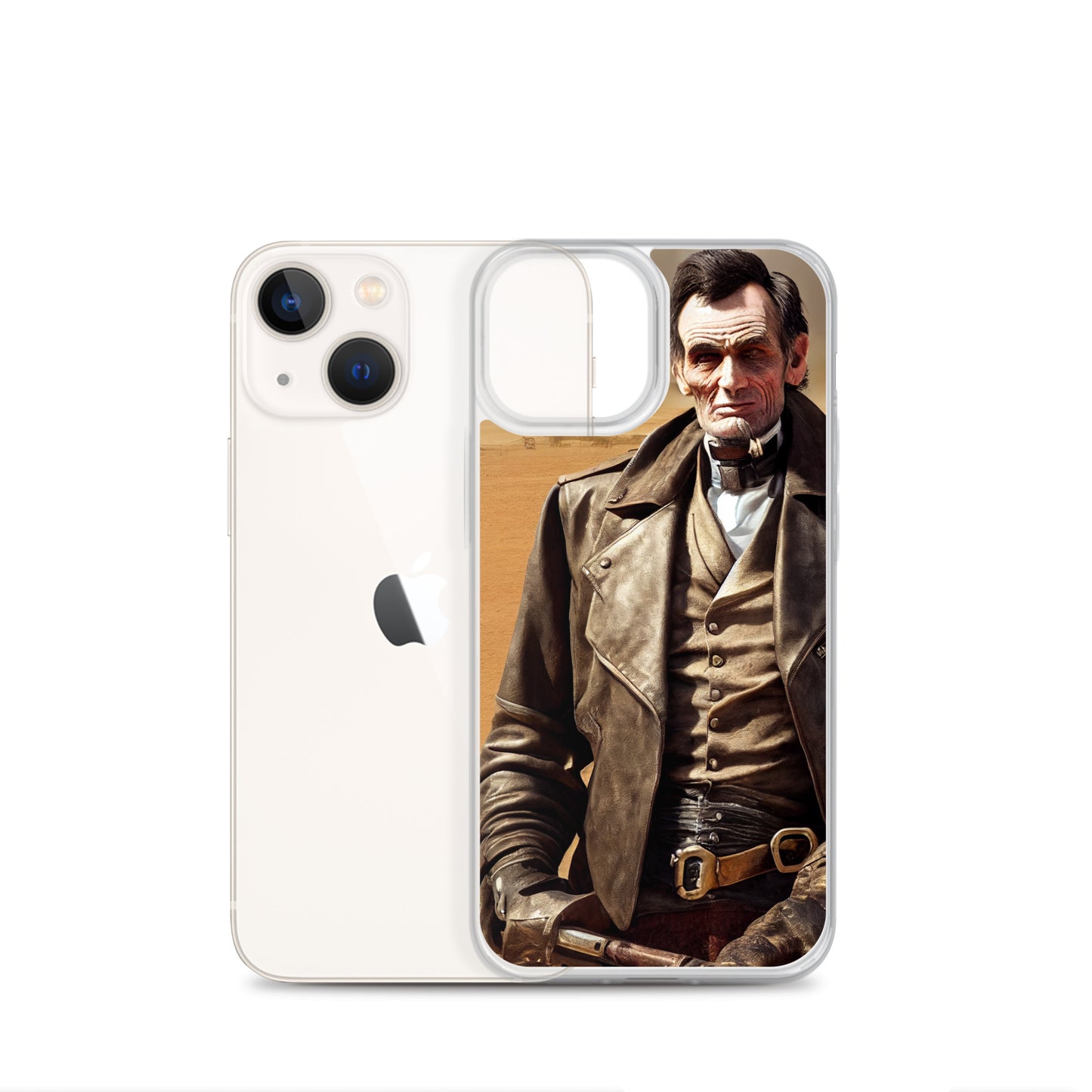 iPhone Case - Abe Lincoln Desert Gunslinger