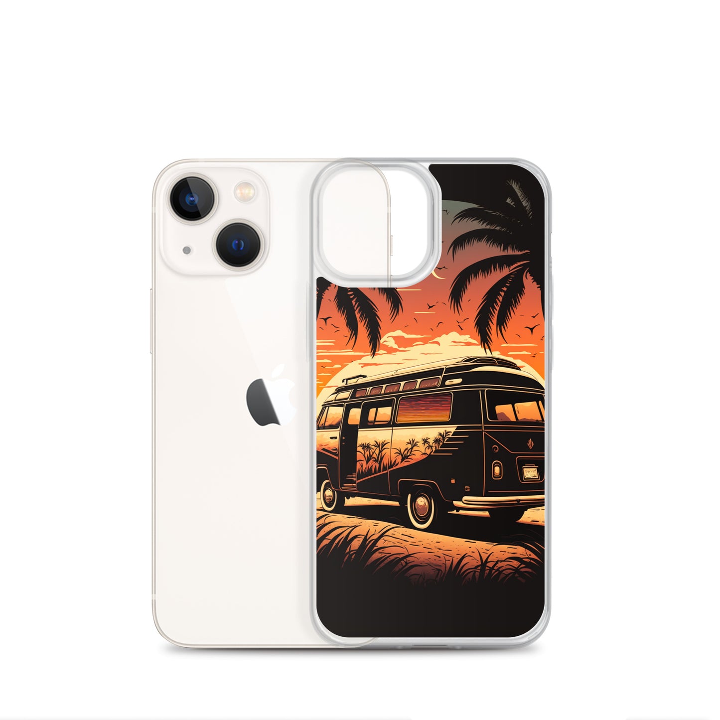 iPhone Case - Sunset Beach Camper
