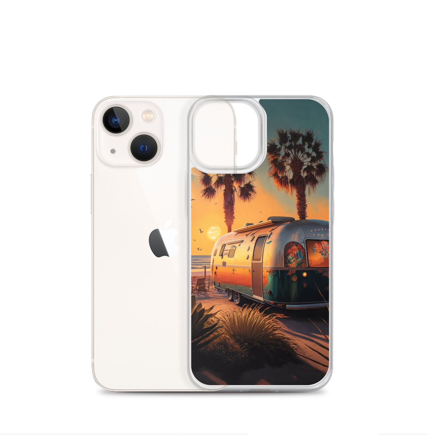 iPhone Case - Sunset Beach Camper