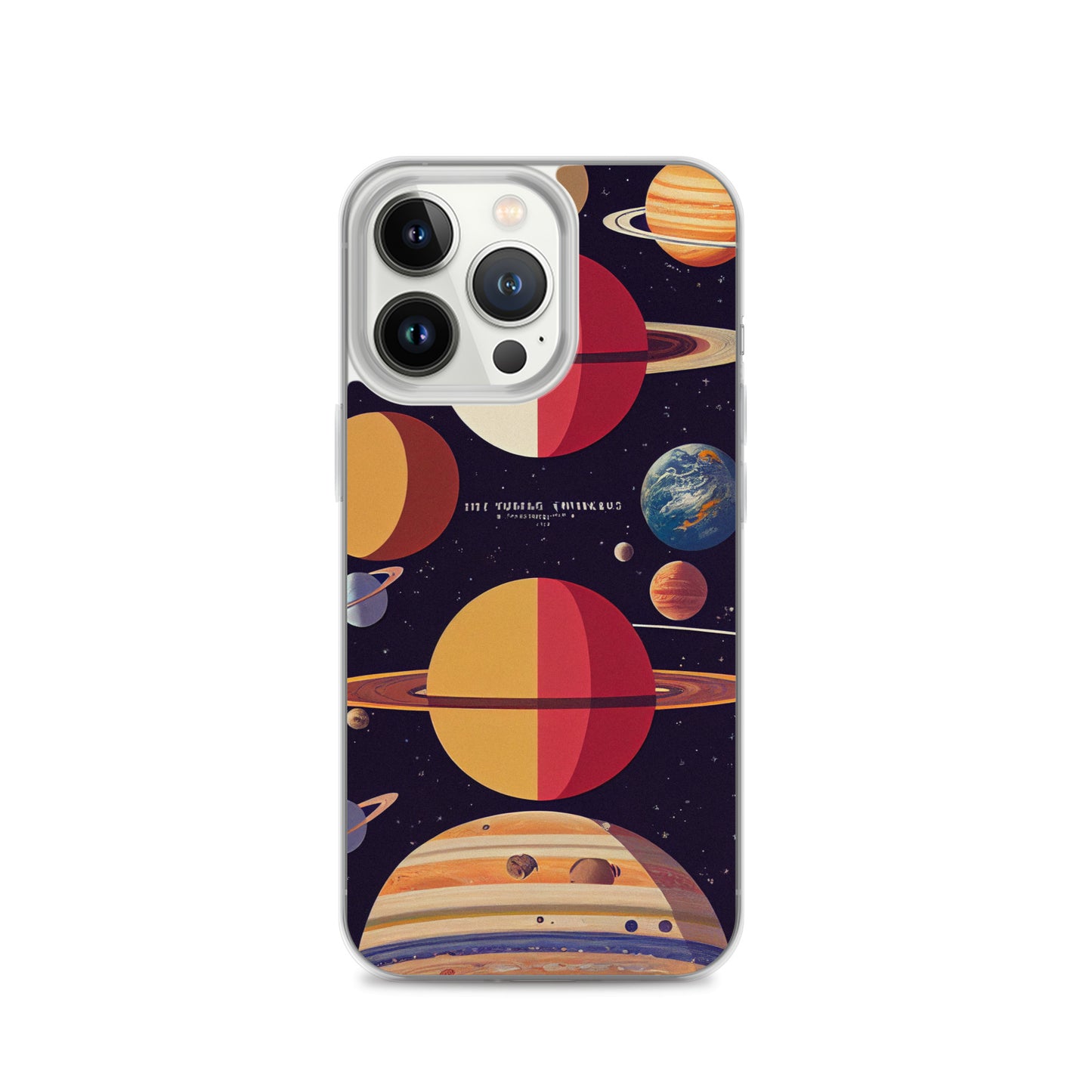 iPhone Case - Map of the Planets