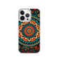 iPhone Case - Orange and Turquoise Mandala