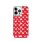 iPhone Case - Red and Pink Hearts