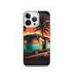 iPhone Case - Turquoise Camper at Beach Sunset