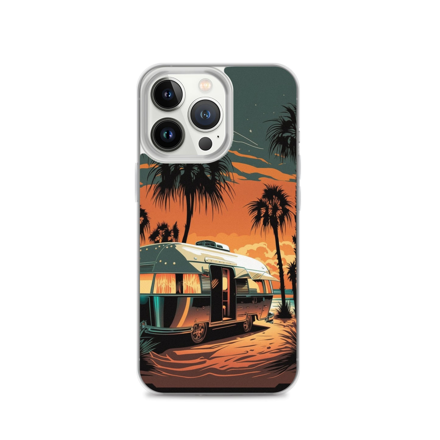 iPhone Case - Silver Beach Camper