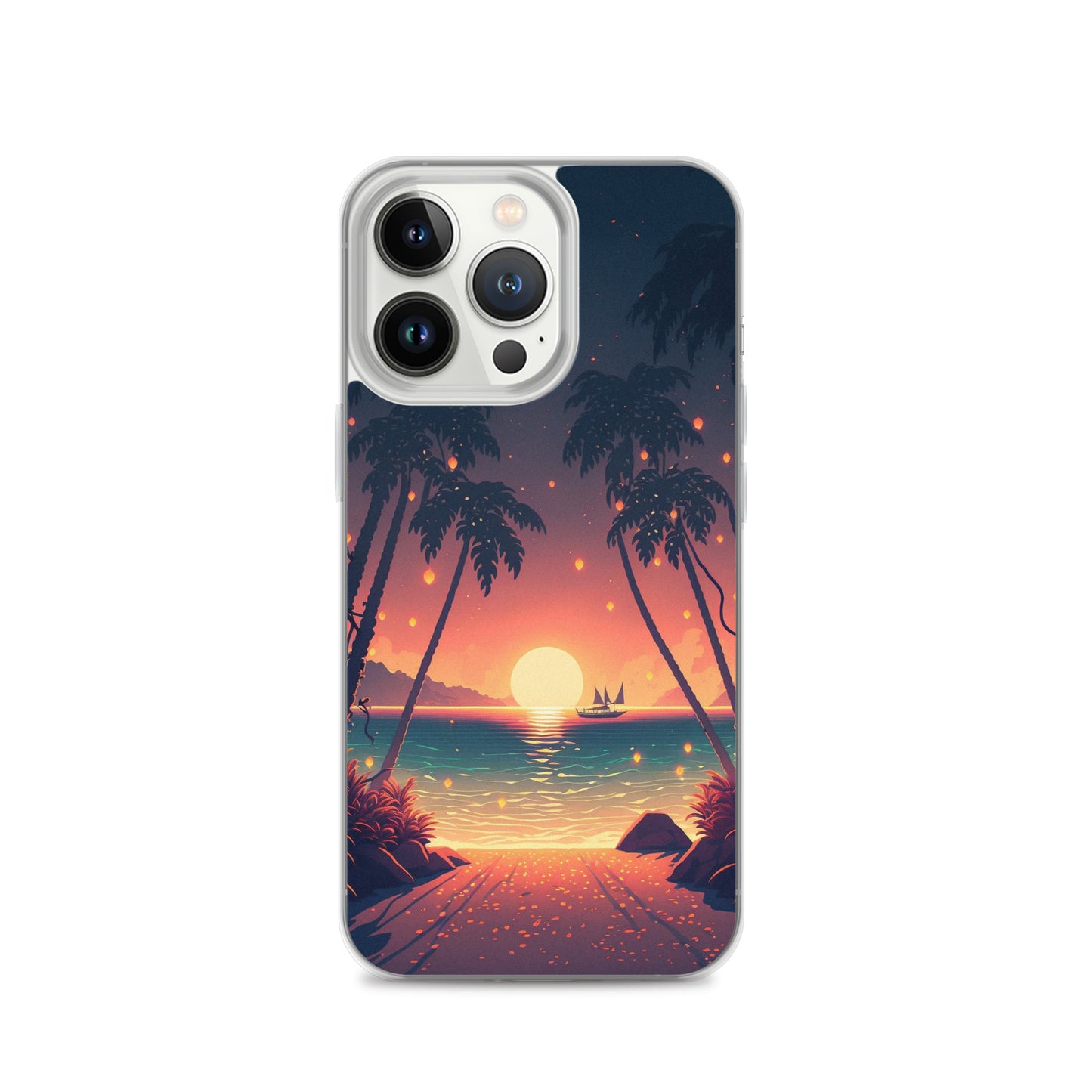 iPhone Case - Dancing Lights at Sunset