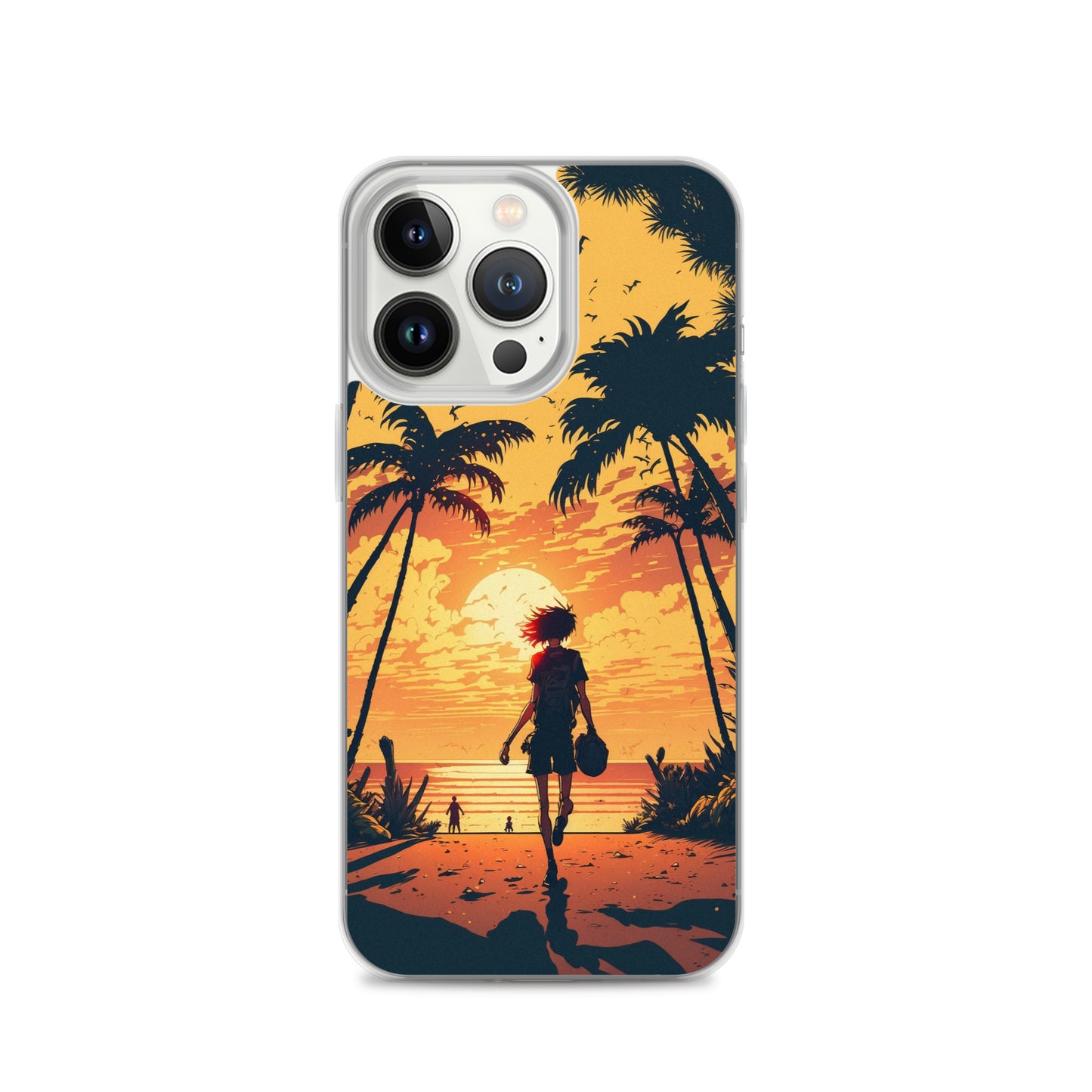 iPhone Case - Sunset Beachgoer