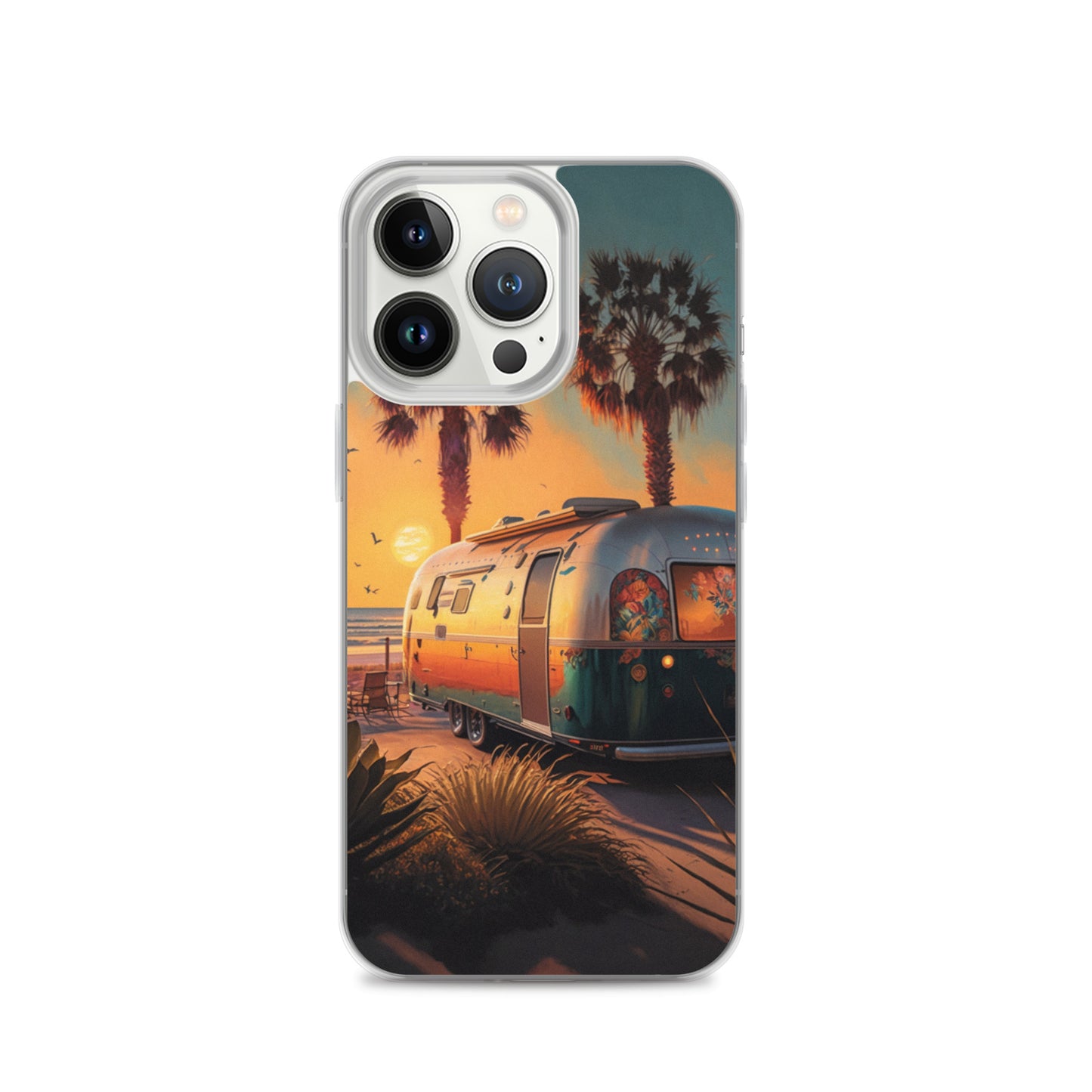 iPhone Case - Sunset Beach Camper