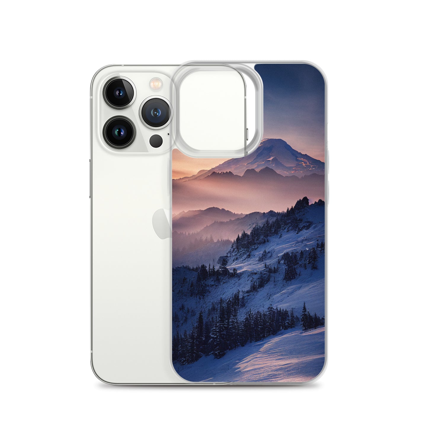 iPhone Case - Misty Rainier Morning