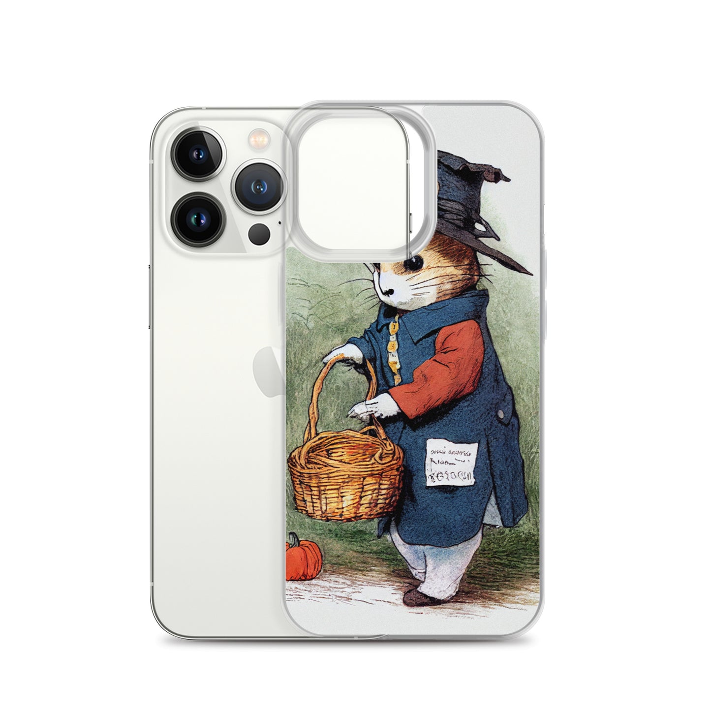 iPhone Case - Vintage Rabbit Halloween Basket