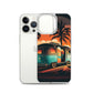 iPhone Case - Turquoise Camper at Beach Sunset