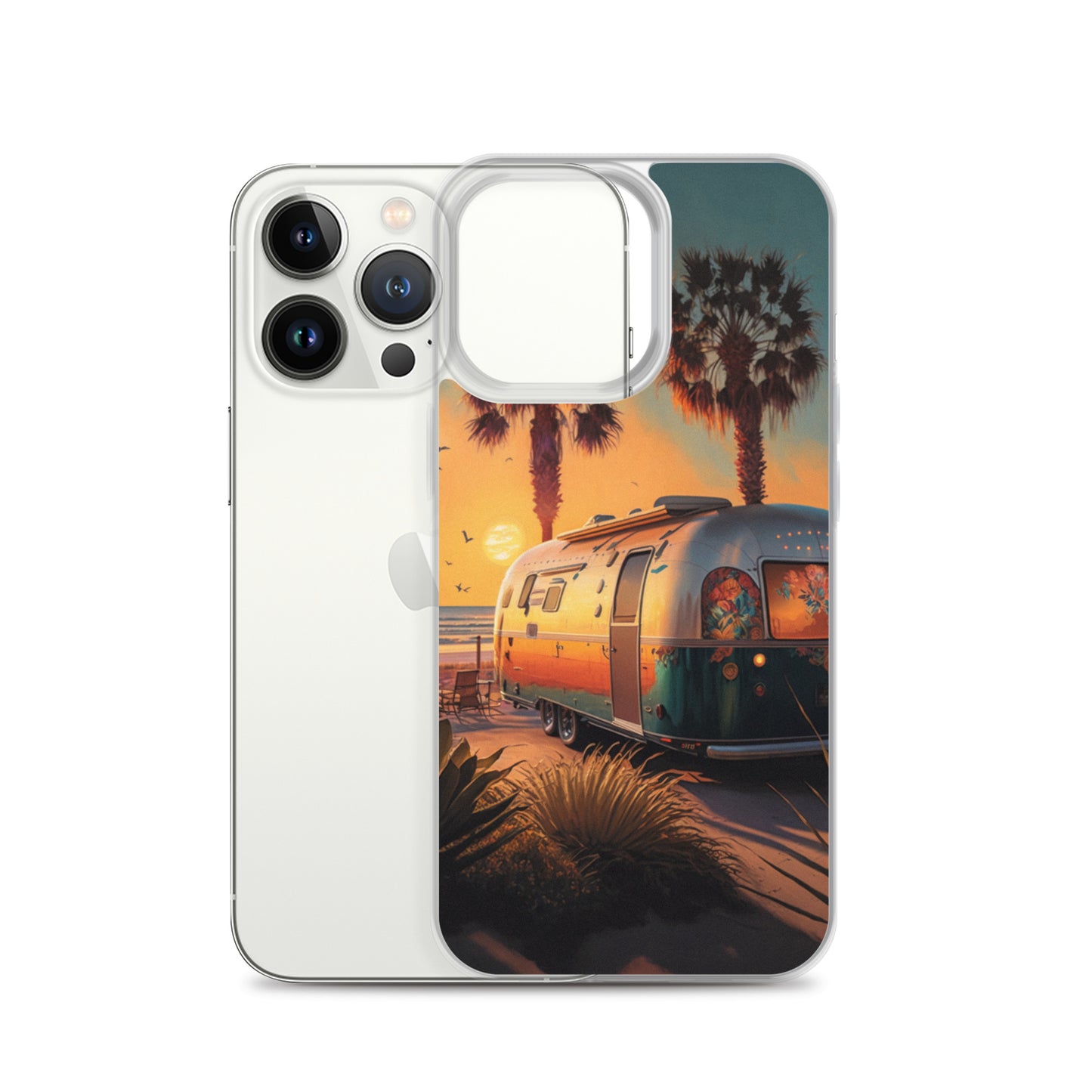 iPhone Case - Sunset Beach Camper