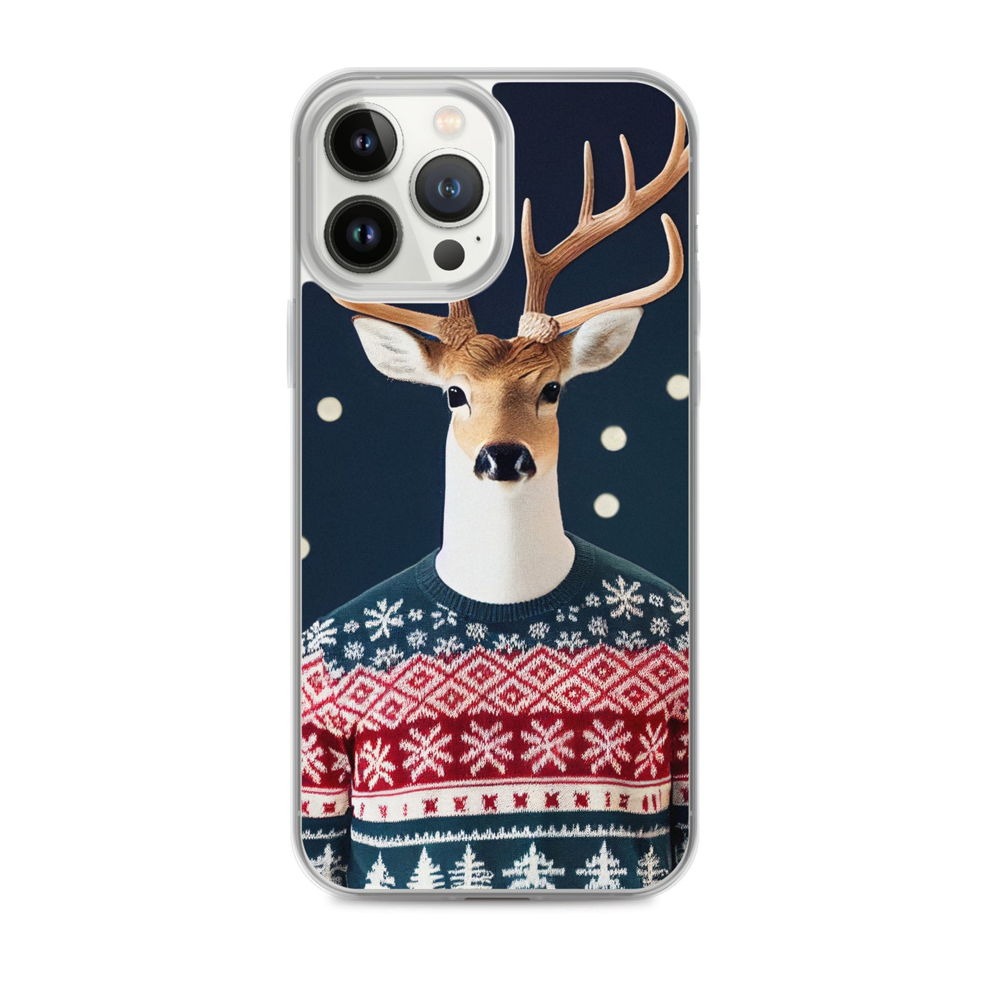 iPhone Case - Christmas Sweater Deer