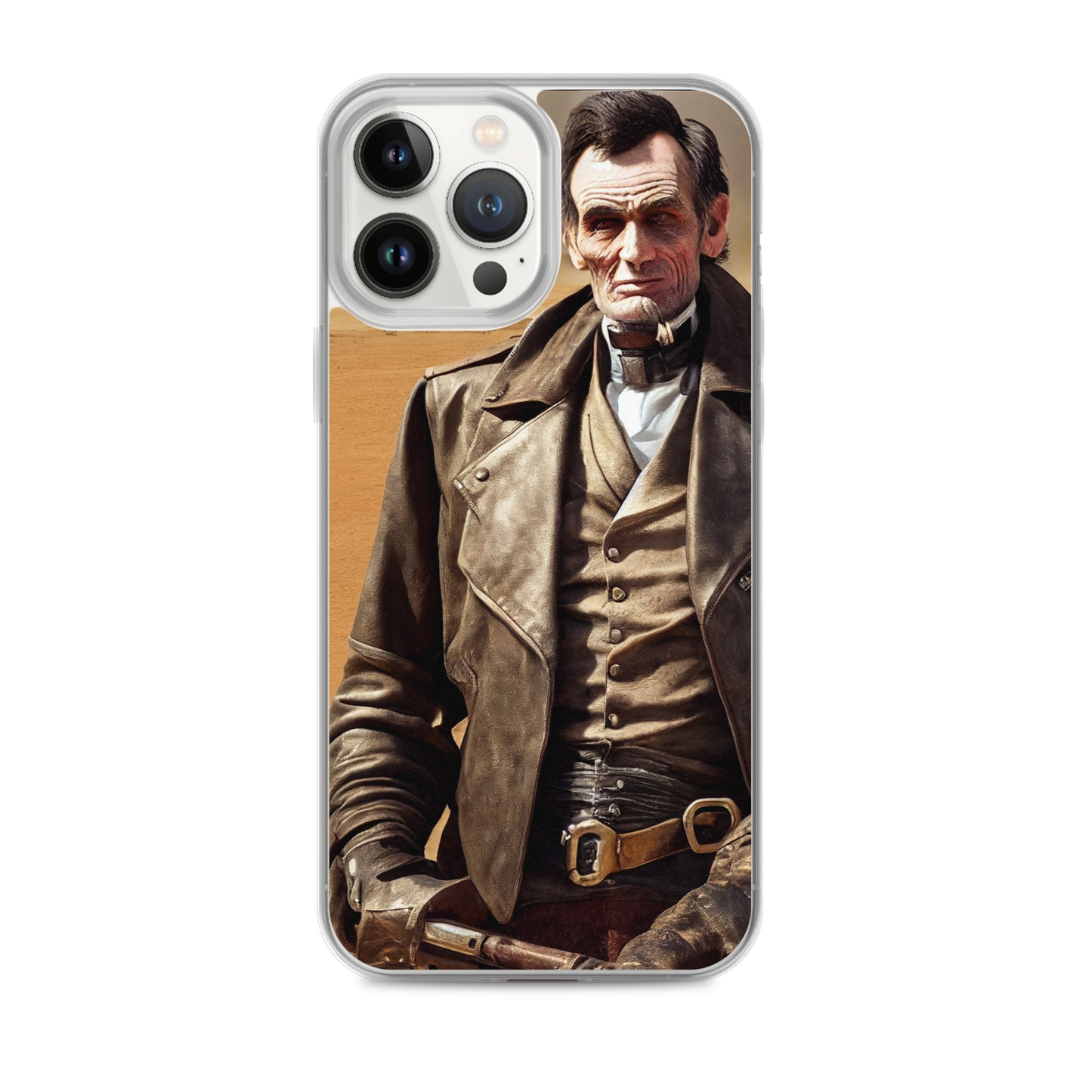 iPhone Case - Abe Lincoln Desert Gunslinger