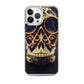 iPhone Case - Agate and Golden Skull