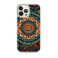 iPhone Case - Orange and Turquoise Mandala