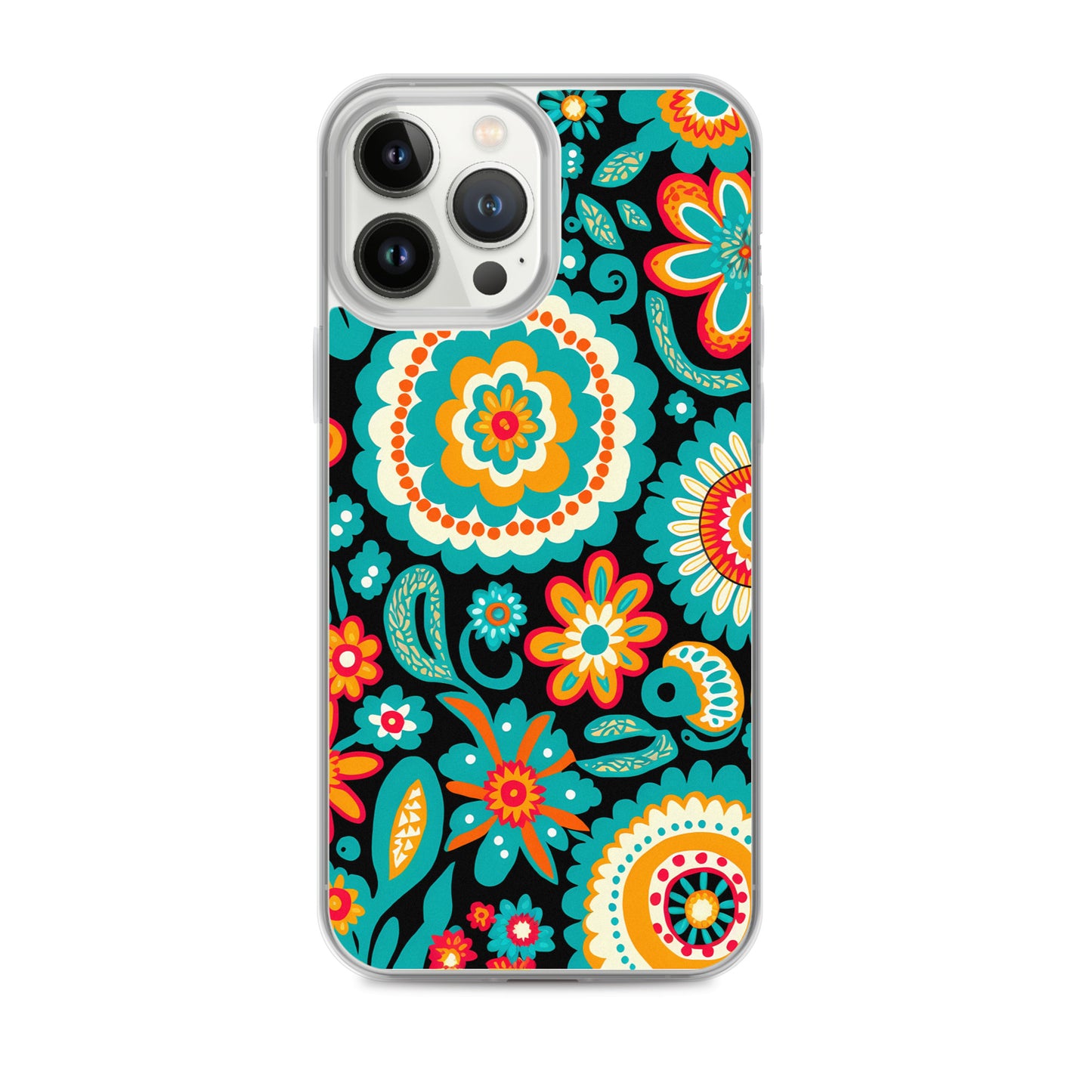 iPhone Case - Turquoise Floral