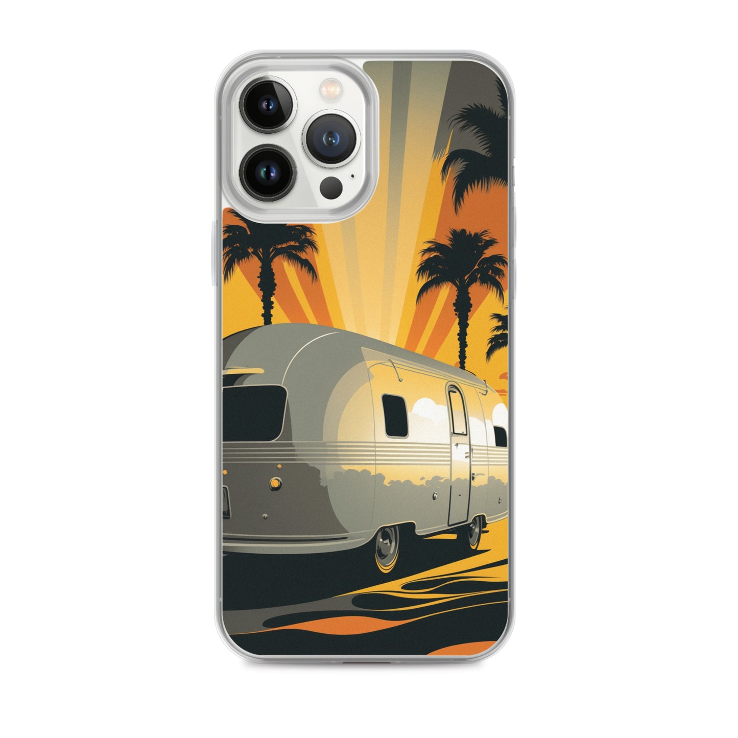 iPhone Case - Sunset Rays and Camper
