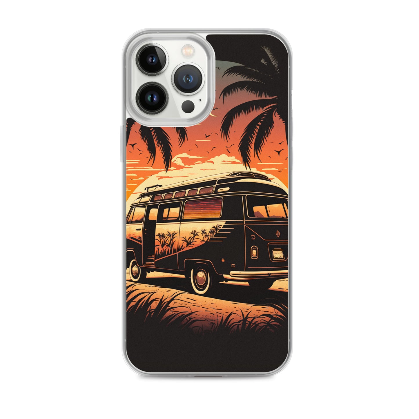 iPhone Case - Sunset Beach Camper