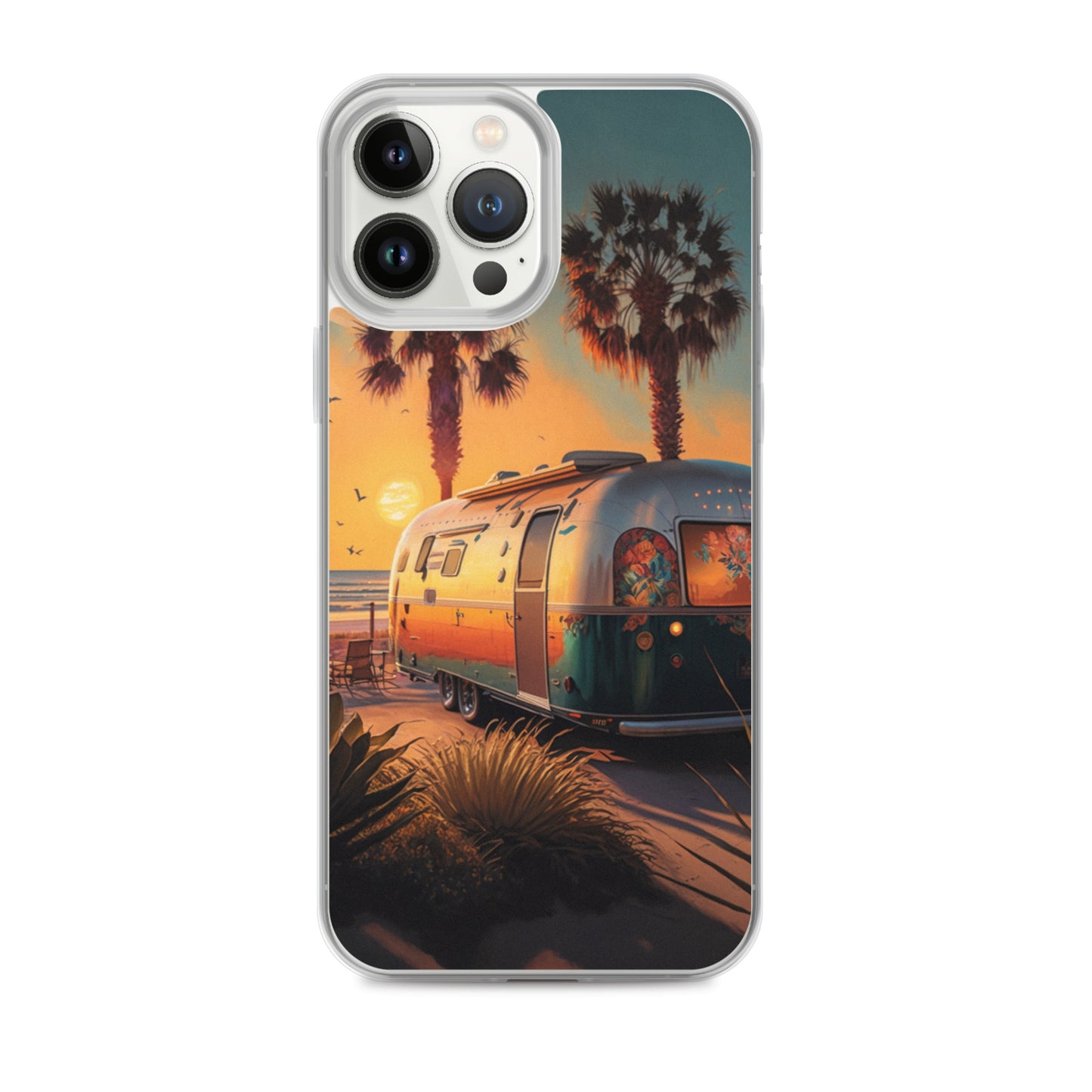 iPhone Case - Sunset Beach Camper