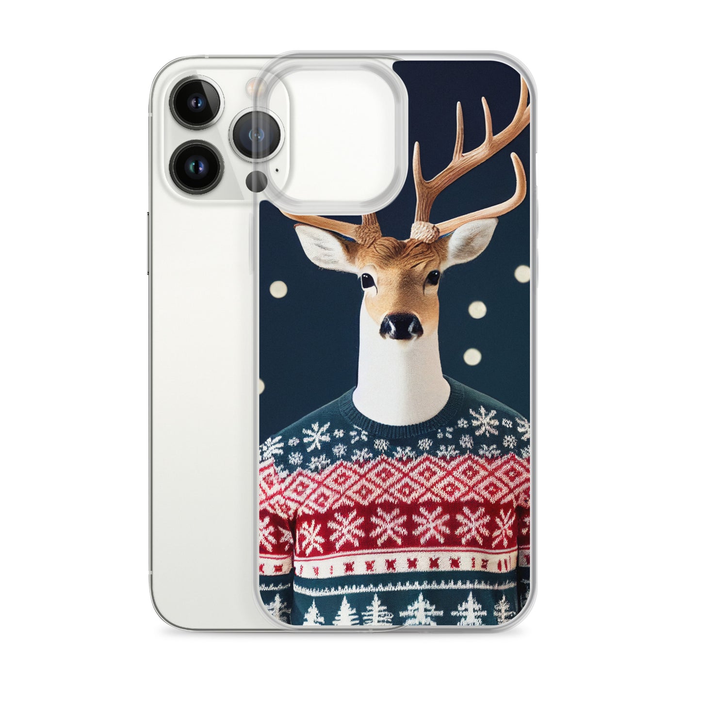 iPhone Case - Christmas Sweater Deer