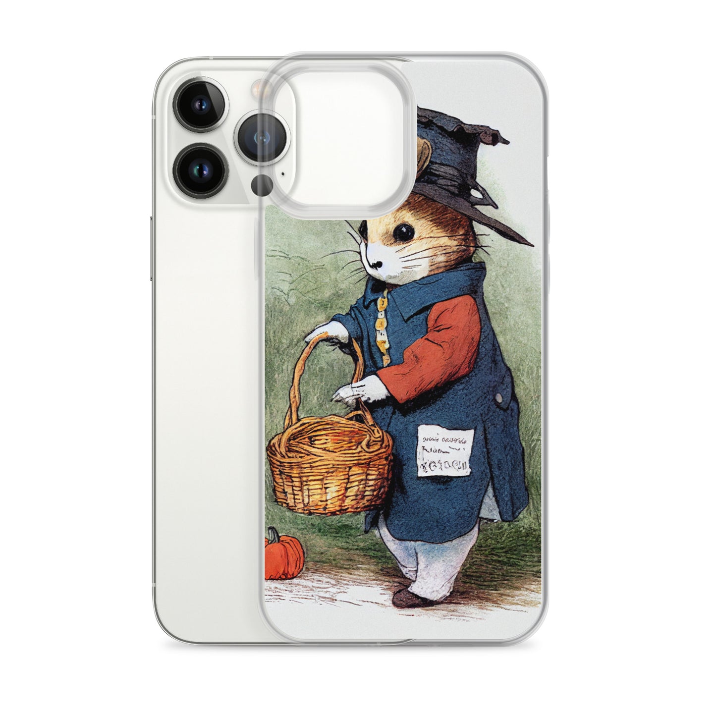 iPhone Case - Vintage Rabbit Halloween Basket