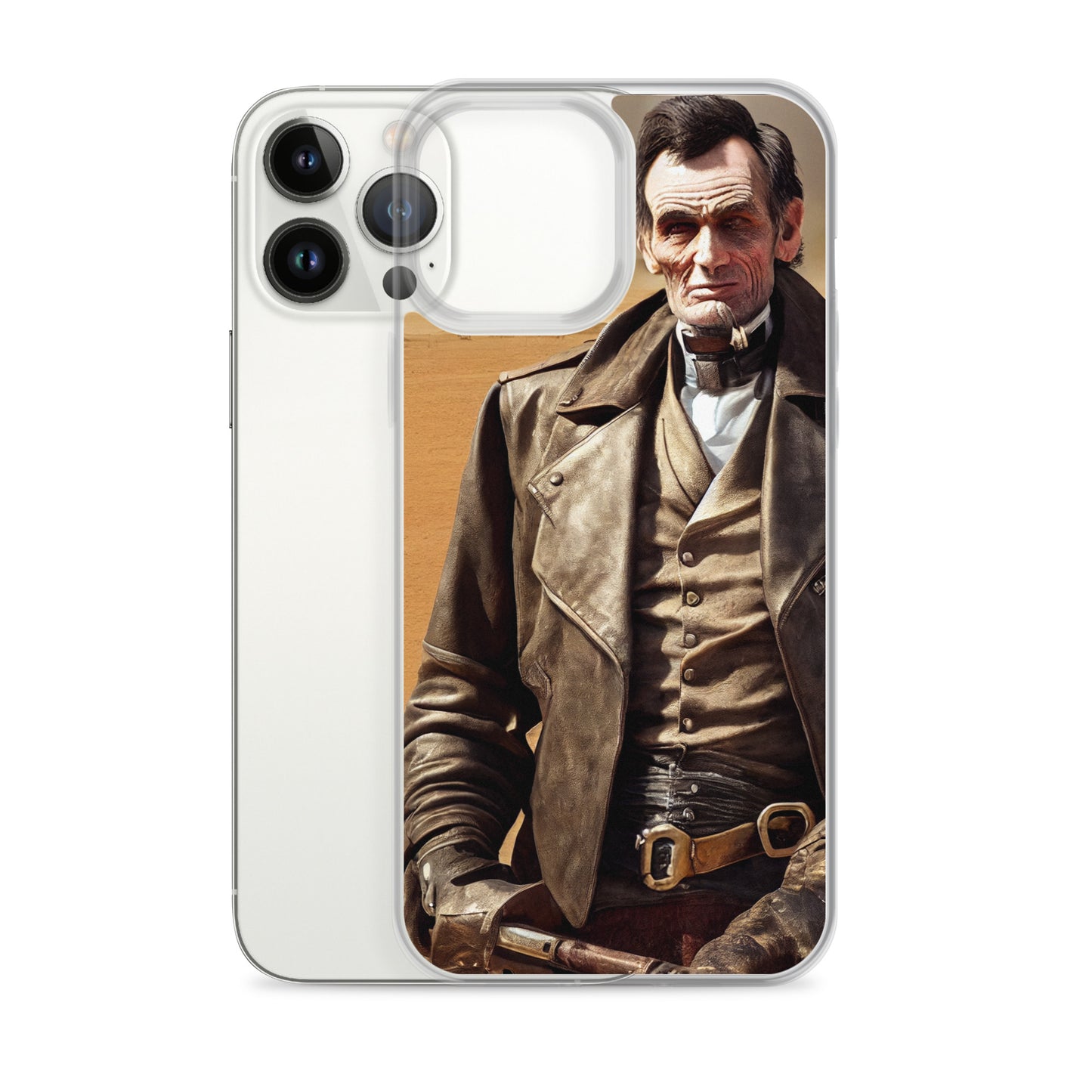 iPhone Case - Abe Lincoln Desert Gunslinger