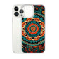 iPhone Case - Orange and Turquoise Mandala