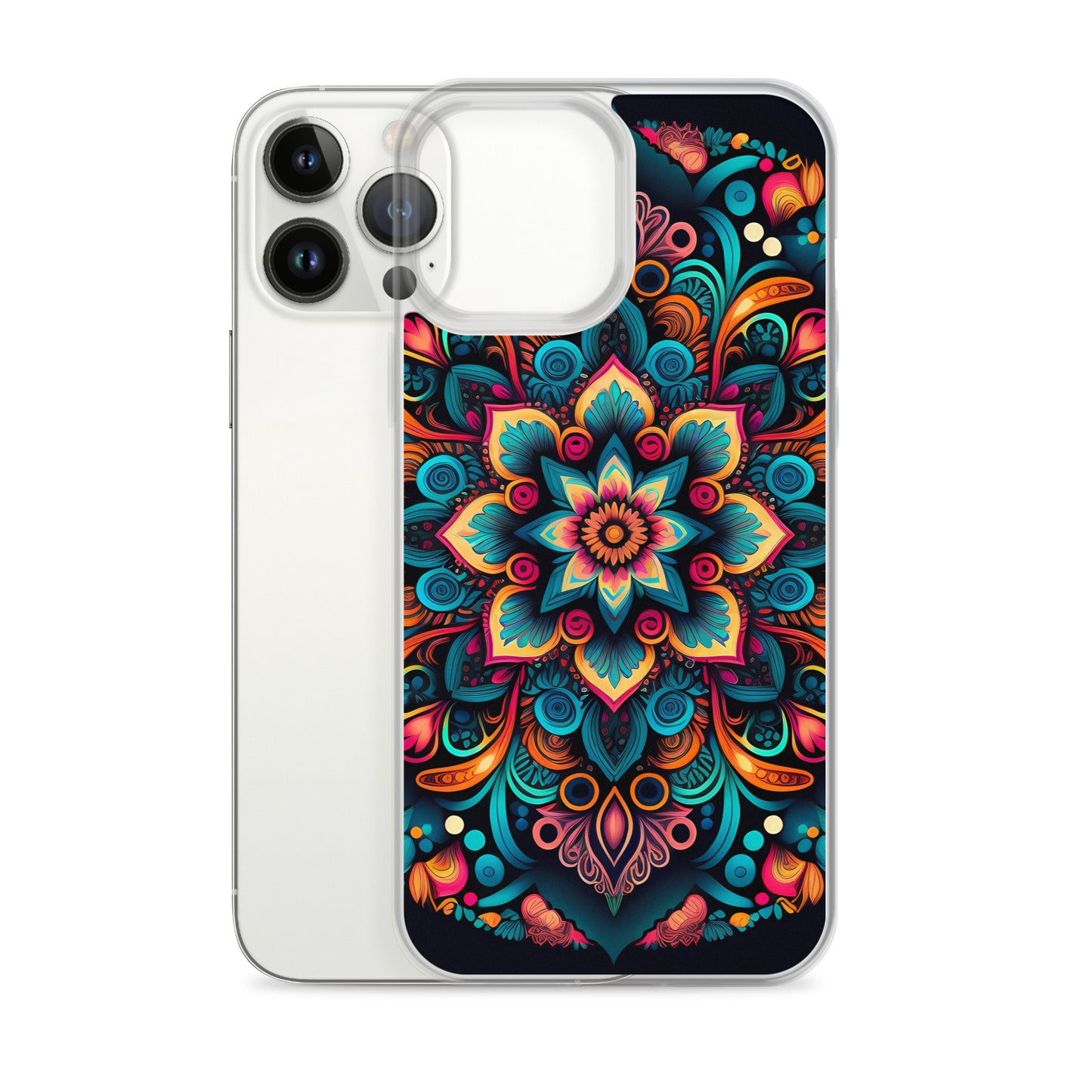iPhone Case - Neon Mandala