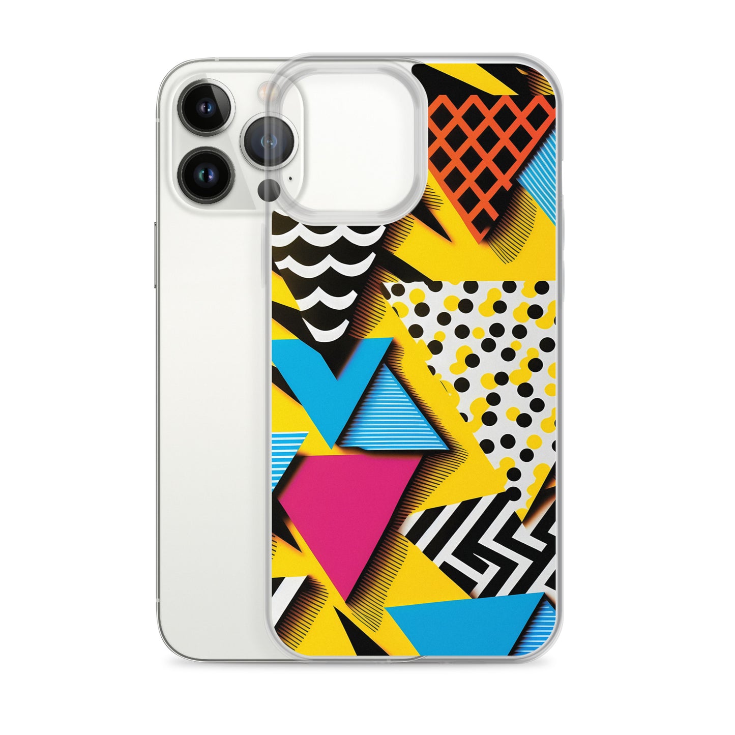 iPhone Case - Bright 80s Pattern
