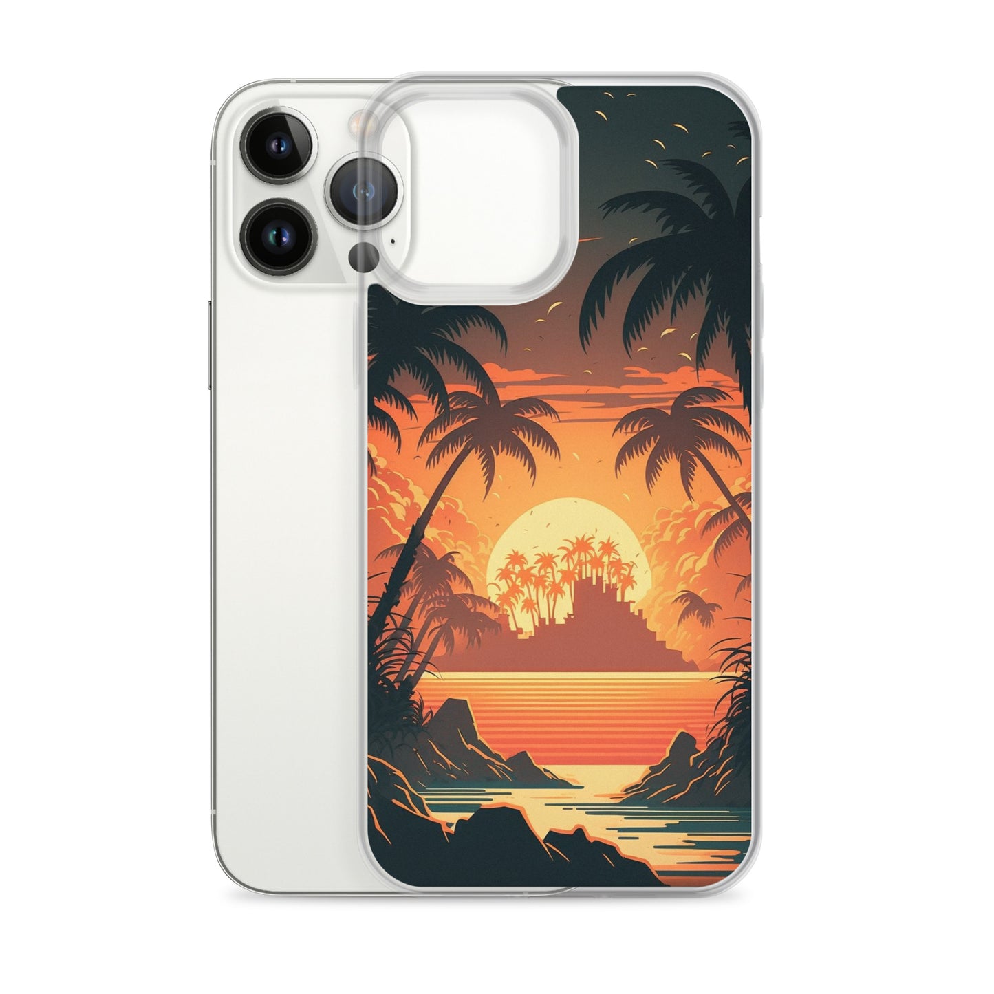 iPhone Case - Palm Island Sunset