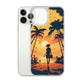 iPhone Case - Sunset Beachgoer