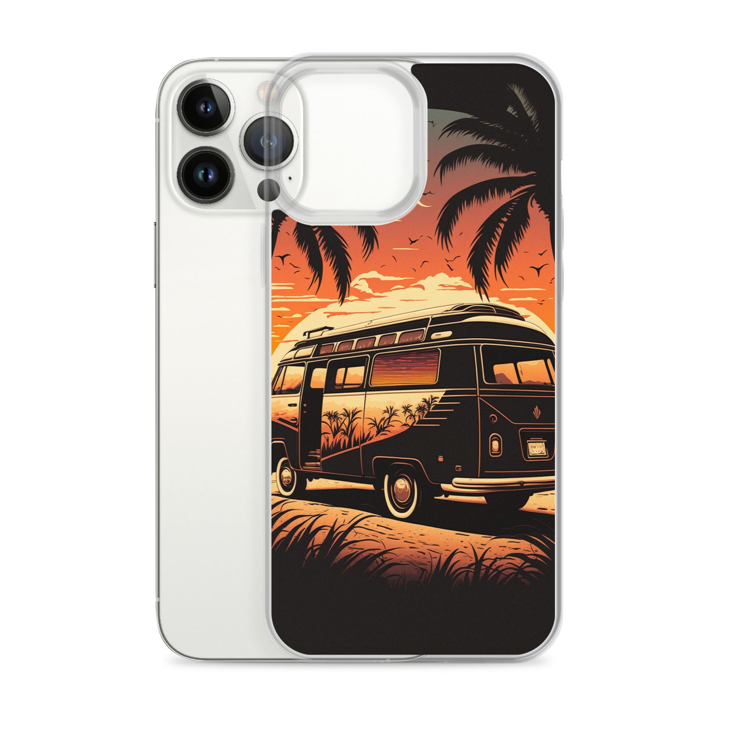 iPhone Case - Sunset Beach Camper