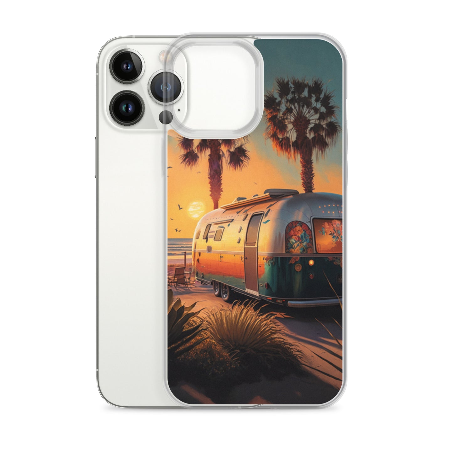 iPhone Case - Sunset Beach Camper