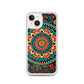 iPhone Case - Orange and Turquoise Mandala