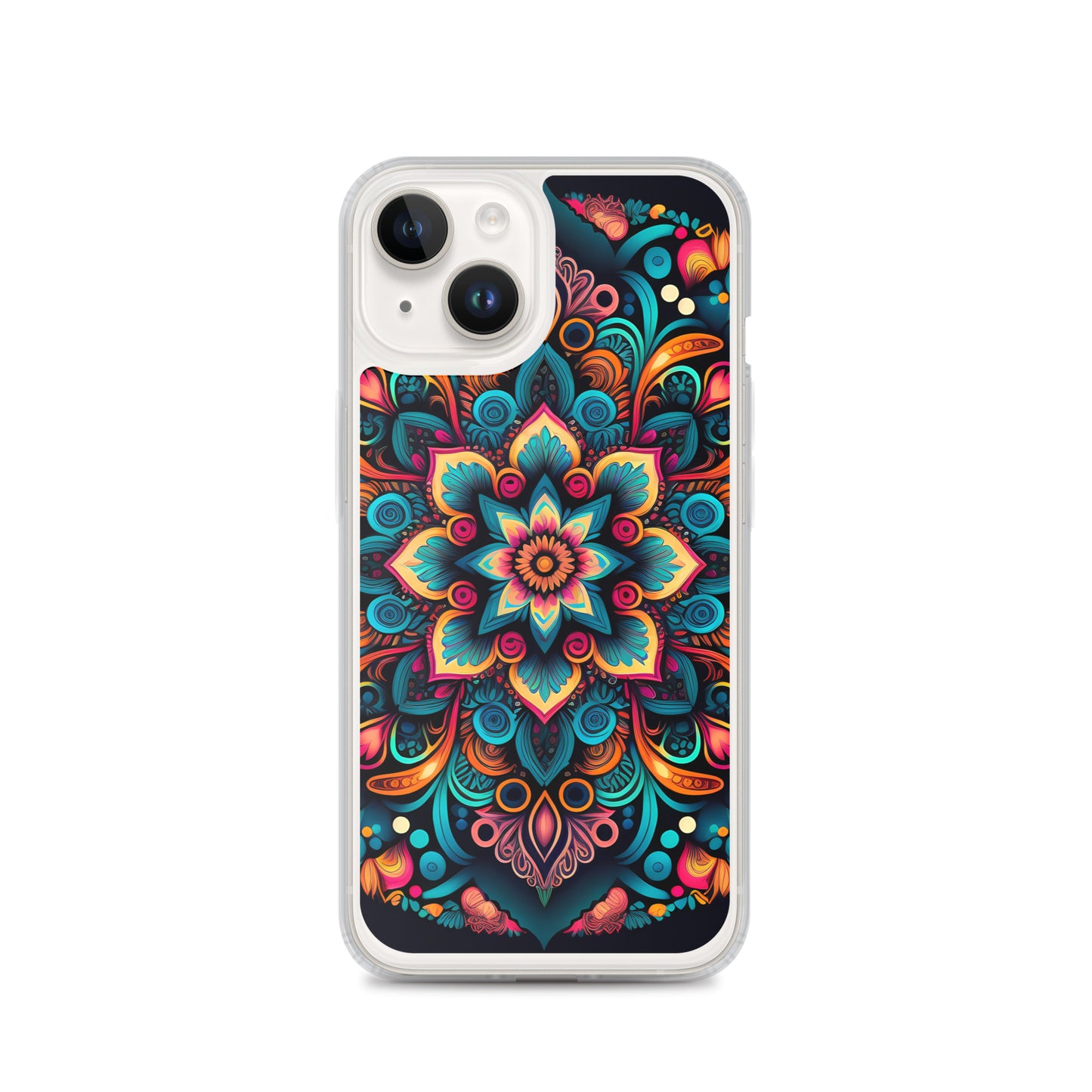 iPhone Case - Neon Mandala
