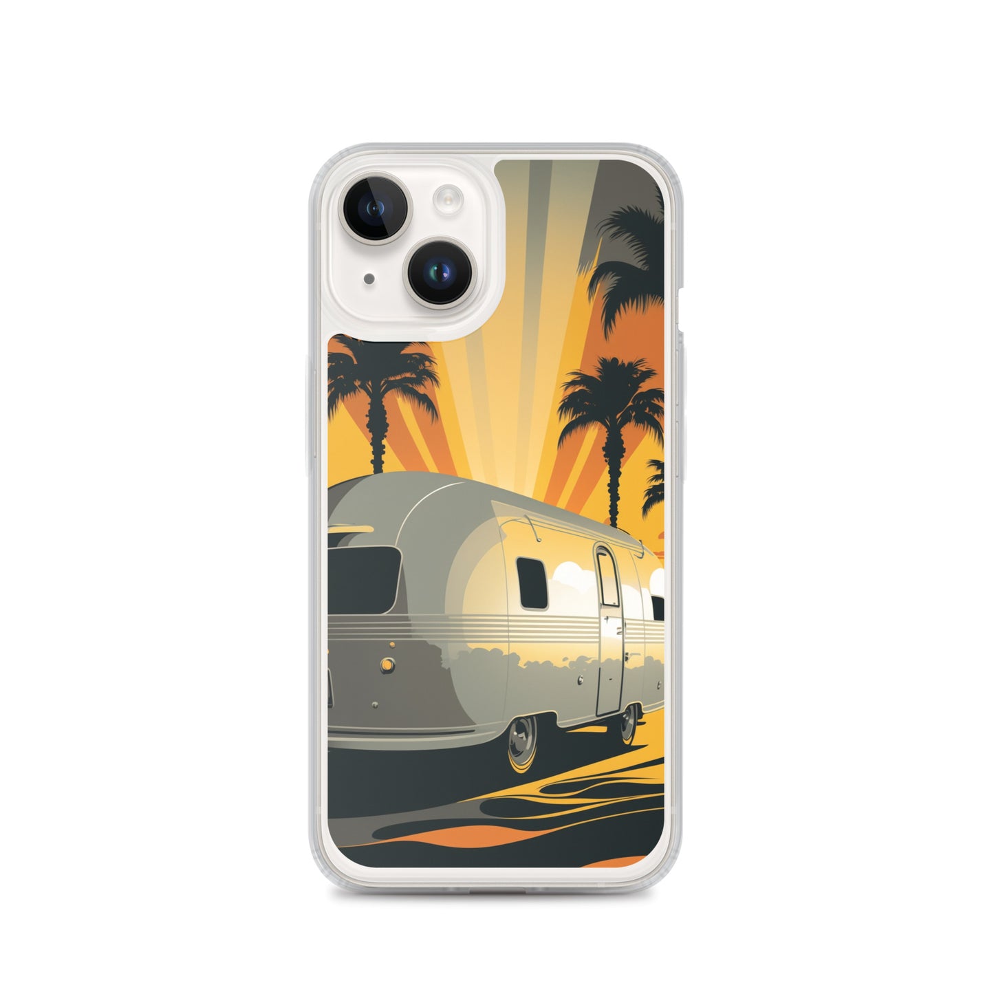 iPhone Case - Sunset Rays and Camper