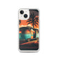 iPhone Case - Turquoise Camper at Beach Sunset