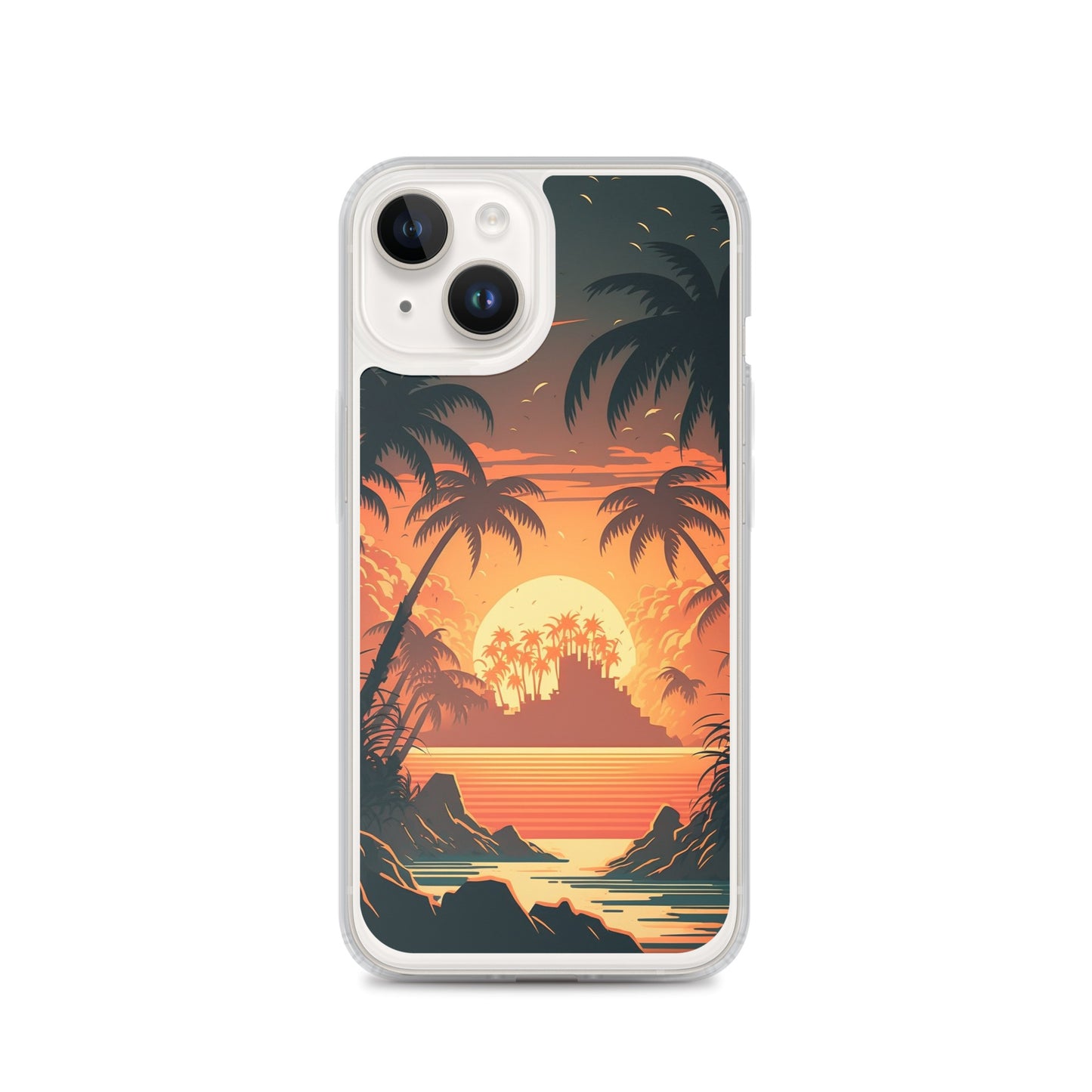 iPhone Case - Palm Island Sunset